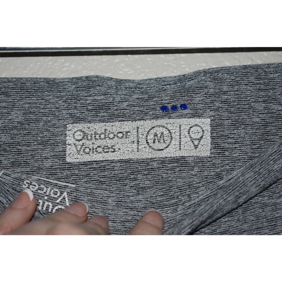 Outdoor Voices Two Tone Gray Legging Size M - Picture 4 of 4
